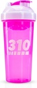 310 Ernæring Protein Shaker Flaske - Holdbar Blender Flaske Shaker for måltid Erstatning Protein Powders, Lemonade Mix, og pre trening - BPA-fri og oppvaskmaskin Safe Mixer Cup - Pink