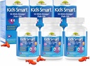 Real Helse Bioglan Kids Smart Omega 3 Fiskeolje, 30 Chewable Burstlets (pakke med 3)