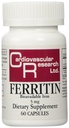Cardiovaskulær forskning Ferritin Maksimal absorpsjon jern Supplement 1-Pack, 01-Cream,60 Kapsler