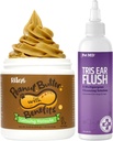 Kjæledyr MD Veterinary Tris øre Flush + Rileys beroligende peanut Smør for hunder