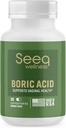 Boric Acid Suppositories for kvinner - Hjelper støtte Odor Control og balanse Vaginal PH, laget i USA - 30 greve