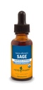 Herb Pharm Certified Organic Sage flytende ekstrakt for mental klarhet støtte - 1 Ounce