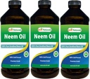 Beste Naturals 100% ren Neem olje, 100% kaldt presset og uraffinert - 16 OZ (3 flasker)