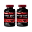 Boost Nitric Oxid - Nitric Oxid 2400 mg Muskelpumpe, Ekstrem styrke - Nitric Oxid Kosttilskudd, Muskelpumpe Supplementer for menn og kvinner, Treningspiller for menn, Muskelvekst - 2 Bot 120 Kapsler