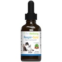 Kjæledyr velvære Respir-Gold for katter - støtter sunn andning, Open Airways, Respiratorisk støtte, svart cumin, horehound, Grindelia - Veterinærformulert Herbal Supplement 2 fl oz (59 ml)