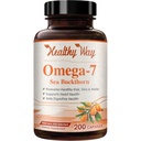 Ren Omega 7 fettsyrer 200 kapsler 900mg naturlig sjø buckthorn olje, NON-GMO USA laget