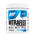 GAT SPORT Nitraflex avansert pre-workout pulver, øker blodstrøm, øker styrke og energi, forbedrer øvelse ytelse, (blå bringebær, 30 serveringer)