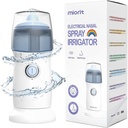Nasal Irrigator med Gental Spray - Ultra Fine Mist - Irrigasjon for Sinus Relief - Nese Cleaner Aspirator System - Vanntett