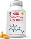 ANDREW LESSMAN Coenzym Q-10 300 mg 120 kapsler - essensielt for energiproduksjon og optimal nøkkelorganfunksjon, anti-Oxidant støtte, utslitt av aldring, Plus B-Complex. Lett å svelge kapsler