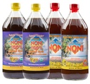 TAHITI TRADER Mix & Match - Original høy potens Noni & 100% Noni Island Style Juice - organisk antioksidant Superfood Juice støtter energi og kroppshelse - (32oz, 4 Pack)