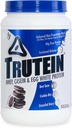 Body Nutrition Trutein High Protein pulver: 45% Whey, 45% Casein, 10% Egg Hvitt Protein Shake Mix, Lav natrium, Lavkarbohydrattilskudd pulver for menn og kvinner, informasjonskapsler og krem, 2lb
