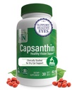 Helse Thru Nutrition Capsanthin 40mg - Ultimate Eye Supplement | Sunn Vision Support & Blue Light Protection Torr Eye Relief som CapsiClear Avledet fra Capsicum Annuum