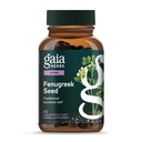 Gaia Herbs Fenugreek frø - bidrar til å støtte sunn laktasjon og brystmelk produksjon* - laget med organiske Fenugreek frø - 60 Vegan flytende fyto-kapsler (opp til 15 dagers forsyning)