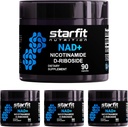 STARFIT - Nikotinamid D-Riboside, Nikotinamid Riboside for støtte NAD+ Nivåer, fokus og energitilskudd, metabolisme støtte Nicotinamid Riboside NAD Supplement, 360 kapsler
