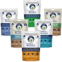 Under været Bland Diet for hunder | lett å digest for syke hunder | Alltid være klar | Inneholder elektrolyter - Alt naturlig fryse tørket 100% menneskeklasse kjøtt | 6 pakke - Multiflavor - 6oz