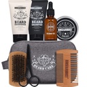 Rinse & Robust Beard Kit Beard Care Grooming for menn Beard reisesett gavesett for menn reiseveske for menn fars dag far gave
