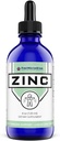 FWS flytende sink Supplement for menn kvinner, organisk ikke-GMO vegansk, ionisk sink sulfat dråper, immunsystem øke sunn hud støtte generelt velvære, 60 dagers forsyning, 4 oz