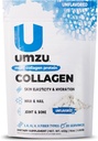UMZU ZuCollagen Hydrolysert Proteinpulver | 5 Collagen Peptid Typer for sunnt hår, hud, negler, joints & Gut | Lav kalorie, høy protein (20g Protein per servering | Unflavored)