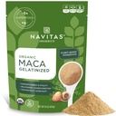 Navitas Organics Maca Gelatinisert pulver, 16 oz. Veske, 90 Services — Økologisk, Ikke-GMO, Glutenfri (pakke med 1)