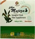Mujeza Psyllium/Ispaghol Husk Supplement (100g) - 100% naturlig organisk husk Fiber, sunn eliminering, ketovennlig, vegansk, glutenfri, løselig og uoppløselig fiberkilde - Mujezat Al-Shifa