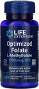 Livsforlengelse Optimert Folat L-metylfolat 1000 mg vegetariske tabletter 2