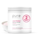 Pure Therapro Rx Bare slappe av Cherry - 60 Serveringer | Støtter avslappet humør og sunnt blodtrykk | Myo-inositol, Di-Magnesium Malate, GABA, Taurin, & L-Theanine