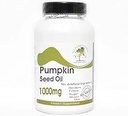 Pumpkin Seed Oil 1000mg Emulgert Tørr ~ 200 kapsler - Ingen tilsetningsmidler ~ Naturetition Kosttilskudd
