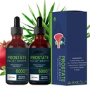 Prostata behandling faller - Prostata relief faller, prostata naturlig urtedråper (2pcs)