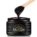 800 Mg Himalayan Shilajit Resin, Shilajit ren Himalayan Organic, ren Shilajit med Humic Acid, Fulvic Acid & 85+ Trace Minerals Complex, Supplement Gel for energi og immunstøtte, menn og kvinner, 60g