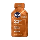GU Energy Original Sports Ernæring Energi Gel, 8-land, Saltet Caramel