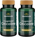 Swanson Cognizin Citicoline 1000 Milligrams 60 Veg Kapsler (2 Pakke)