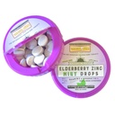 Vocal Eze Elderberry Mint med vitamin C og sink (40) Lozenges å lindre Sore, Hoarse, tretthet, tørrhet av Throat | Stemmestøtte, sukkerfri
