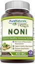 Pure Naturals Noni - 400 mg kapsler - 120 kapsler