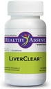 Kirkman LiverClear Supplement, 120 kapsler, Kroppsrense med vitamin C, E, Selenium, Taurin, Curcumin, Melk Thistle, Glutathion, NAC & Kalsium for å støtte kroppens naturlige rengjøringsveier
