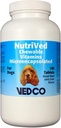 Vedco Nutrived Chewable vitaminer for hunder 180 tabletter