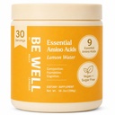 Be godt ved Kelly Essential Aminosyrer sitron pulver Supplement Plant-basert (10,2oz) BCAA 9 EAA
