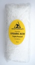 Stearic Acid Grønnsaker Triple Pressed Cosmetic Grade Pastilles Beards 100% ren av H&B oljesenter (8 oz)