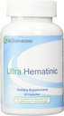 Nutra BioGenesis - ultra hematinisk - jern, B-vitaminer og kobber for jernabsorpsjon, RBC-støtte og energi - 60 Kapsler
