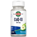 KAL CoQ10 30mg, Antioksidant formel, CoEnzyme Q10 Supplement for hjertehelse og cellulære energi støtte, raskt dissolverende aktivMelts, vegetarisk, naturlig grønn Apple Flavor, 90 Serv, 90 mikrotabletter