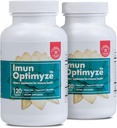 Immuno OPTIMIZ - immunsystemstøtte supplement - 120 kapsler 2-pakke - balansekompleks for immunstøtte - multi vitaminkapsler for voksne - Glutenfri og ikke GMO Supplement