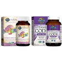 Livshage kvinners multivitamin og sink Supplement Bundle (2 elementer)