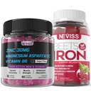 Jern Gummier med sink og magnesium Supplement