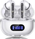 Trådløse ørepropper P1 PRO, øretelefoner trådløs Bluetooth-hodetelefoner med klar ring mikrofon ørepropper, behagelig passform, IPX7 vanntett hodesett lang batterilevetid, 30H spilletid for sportsarbeid