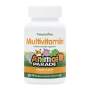 Natures Plus Animal Parade Barnas Chewable Multivitamin - Orange Flavor - 90 Animal-Shaped Tabletter - fremmer helse og velvære - Vegetarisk, Glutenfri - 45 Serveringer