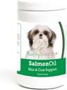 Sunn avler Shih Tzu Salmon Olje Myk Chews 90 greve