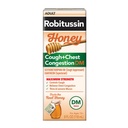 Robitussin Honning DM Max Cough Plus bryst kongestion, voksen formel - 8 Fl Oz.