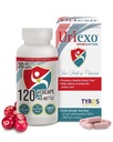 Uriexo Double Action Capsules, Cranberry Pill for kvinner og menn Supplement, Uriere Tract renser og beskytter helse og tillit - 30 dagers forsyning