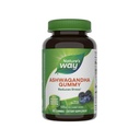 Naturens måte Ashwagandha gummier, redusere stress med adaptogen urt*, 125 mg per 2-gummy servering, berry flavored, 90 gummier (pakke May Vary)