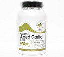 Odorless Aged Garlic Extract 900mg ~ 200 kapsler - Ingen tilsetningsmidler ~ Naturlig kosttilskudd