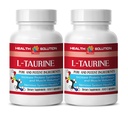 Taurin b6 - L-TAURINE 500MG - opprettholde lean muskelmasse, Taurin Supplement, essensielle aminosyrer, fokus og energiforsterker, minnestøtte, kraftig antioksidant, Detox piller, 2 Bot 200 kapsler